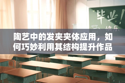 陶艺中的发夹夹体应用，如何巧妙利用其结构提升作品美感与实用性？
