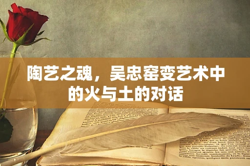 陶艺之魂，吴忠窑变艺术中的火与土的对话