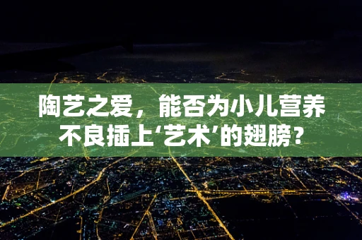 陶艺之爱，能否为小儿营养不良插上‘艺术’的翅膀？