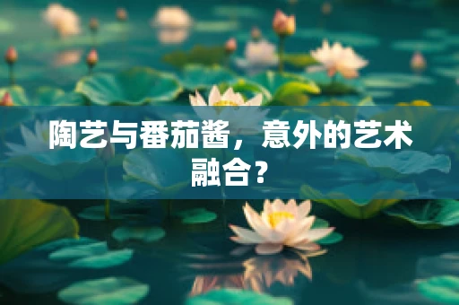 陶艺与番茄酱，意外的艺术融合？