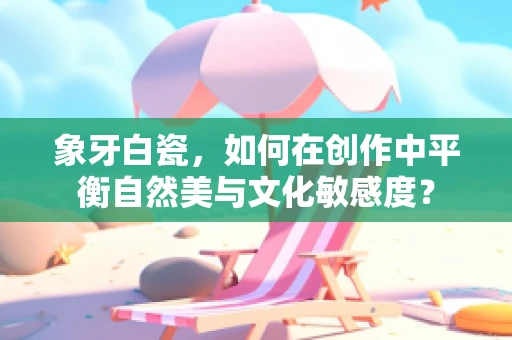 象牙白瓷，如何在创作中平衡自然美与文化敏感度？