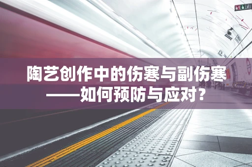 陶艺创作中的伤寒与副伤寒——如何预防与应对？