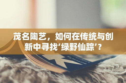 茂名陶艺，如何在传统与创新中寻找‘绿野仙踪’？