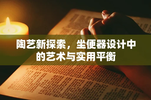 陶艺新探索，坐便器设计中的艺术与实用平衡