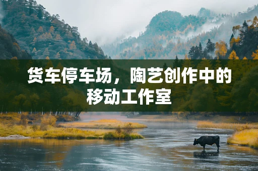 货车停车场，陶艺创作中的移动工作室