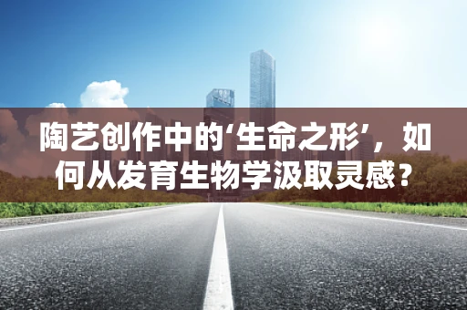 陶艺创作中的‘生命之形’，如何从发育生物学汲取灵感？
