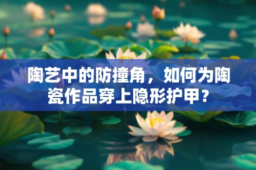 陶艺中的防撞角，如何为陶瓷作品穿上隐形护甲？