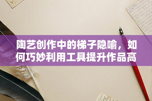 陶艺创作中的梯子隐喻，如何巧妙利用工具提升作品高度？
