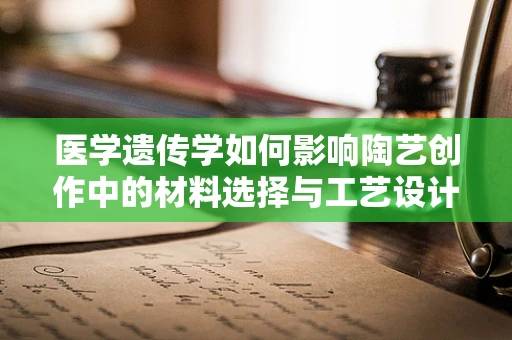 医学遗传学如何影响陶艺创作中的材料选择与工艺设计？