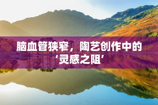 脑血管狭窄，陶艺创作中的‘灵感之阻’