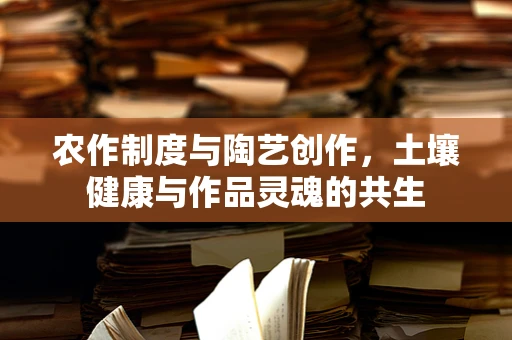 农作制度与陶艺创作，土壤健康与作品灵魂的共生