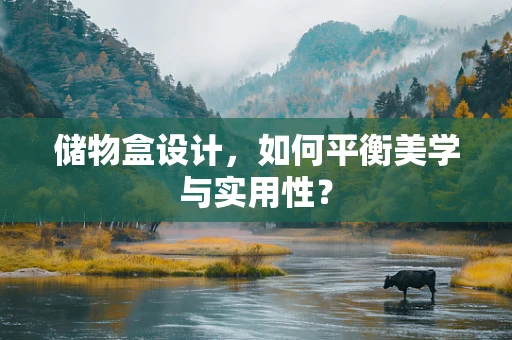 储物盒设计，如何平衡美学与实用性？