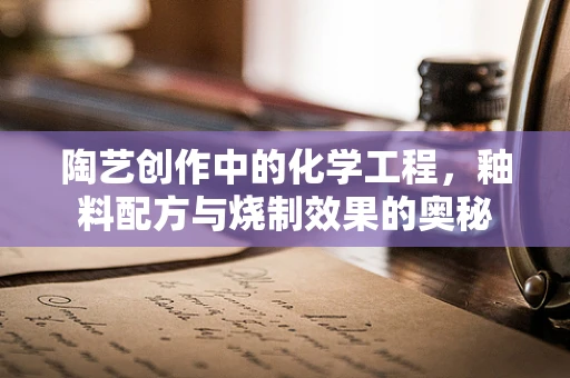 陶艺创作中的化学工程，釉料配方与烧制效果的奥秘