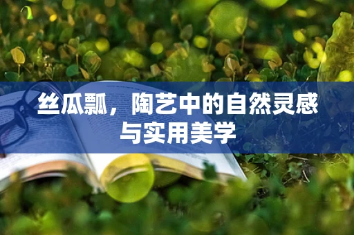 丝瓜瓢，陶艺中的自然灵感与实用美学