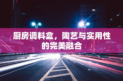 厨房调料盒，陶艺与实用性的完美融合