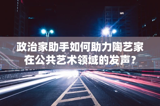 政治家助手如何助力陶艺家在公共艺术领域的发声？