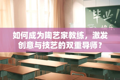 如何成为陶艺家教练，激发创意与技艺的双重导师？