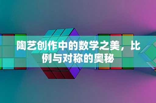 陶艺创作中的数学之美，比例与对称的奥秘