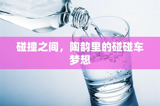 碰撞之间，陶韵里的碰碰车梦想