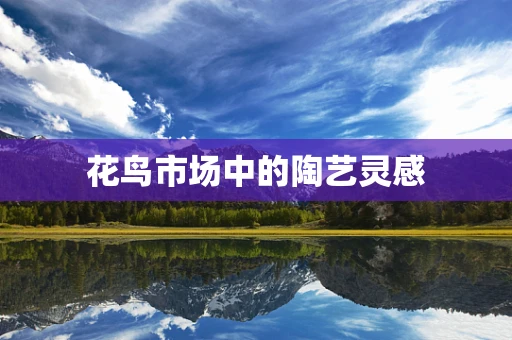 花鸟市场中的陶艺灵感