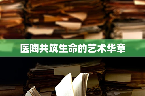 医陶共筑生命的艺术华章