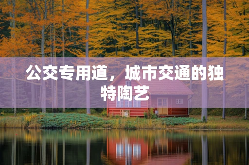公交专用道，城市交通的独特陶艺