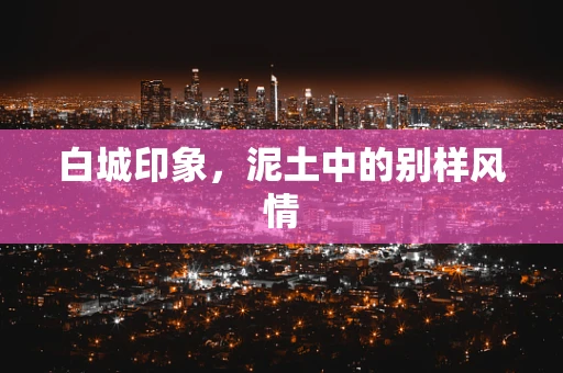 白城印象，泥土中的别样风情