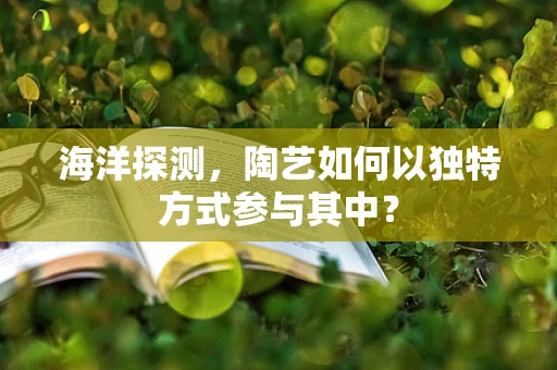 海洋探测，陶艺如何以独特方式参与其中？