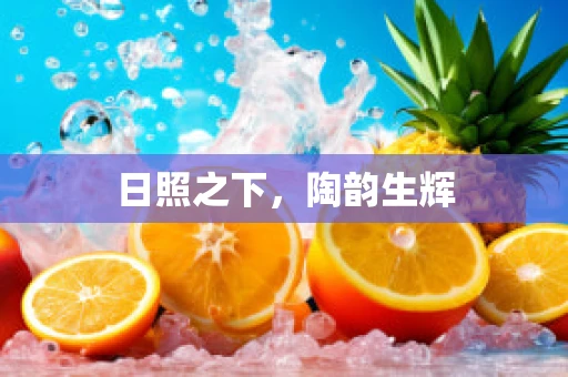 日照之下，陶韵生辉