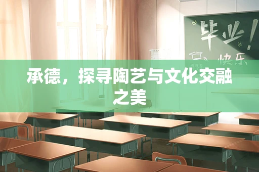 承德，探寻陶艺与文化交融之美