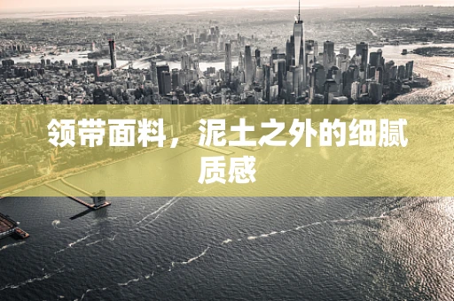 领带面料，泥土之外的细腻质感