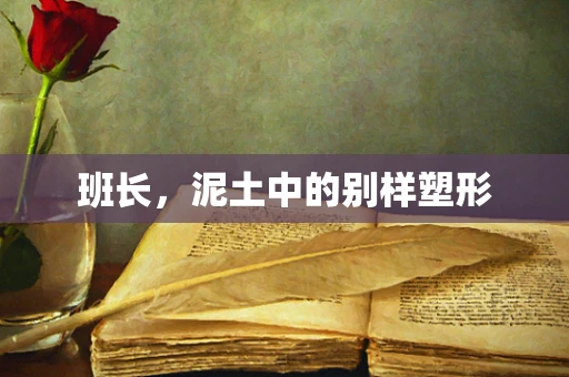班长，泥土中的别样塑形