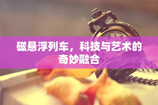 磁悬浮列车，科技与艺术的奇妙融合