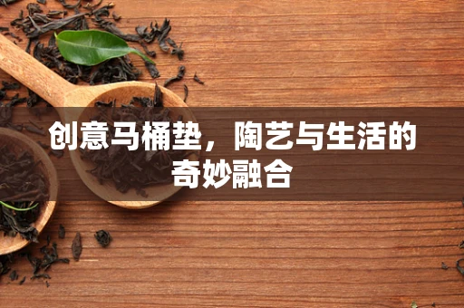 创意马桶垫，陶艺与生活的奇妙融合