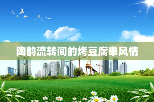 陶韵流转间的烤豆腐串风情