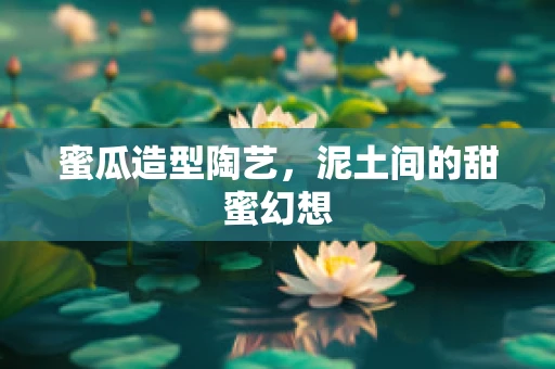 蜜瓜造型陶艺，泥土间的甜蜜幻想