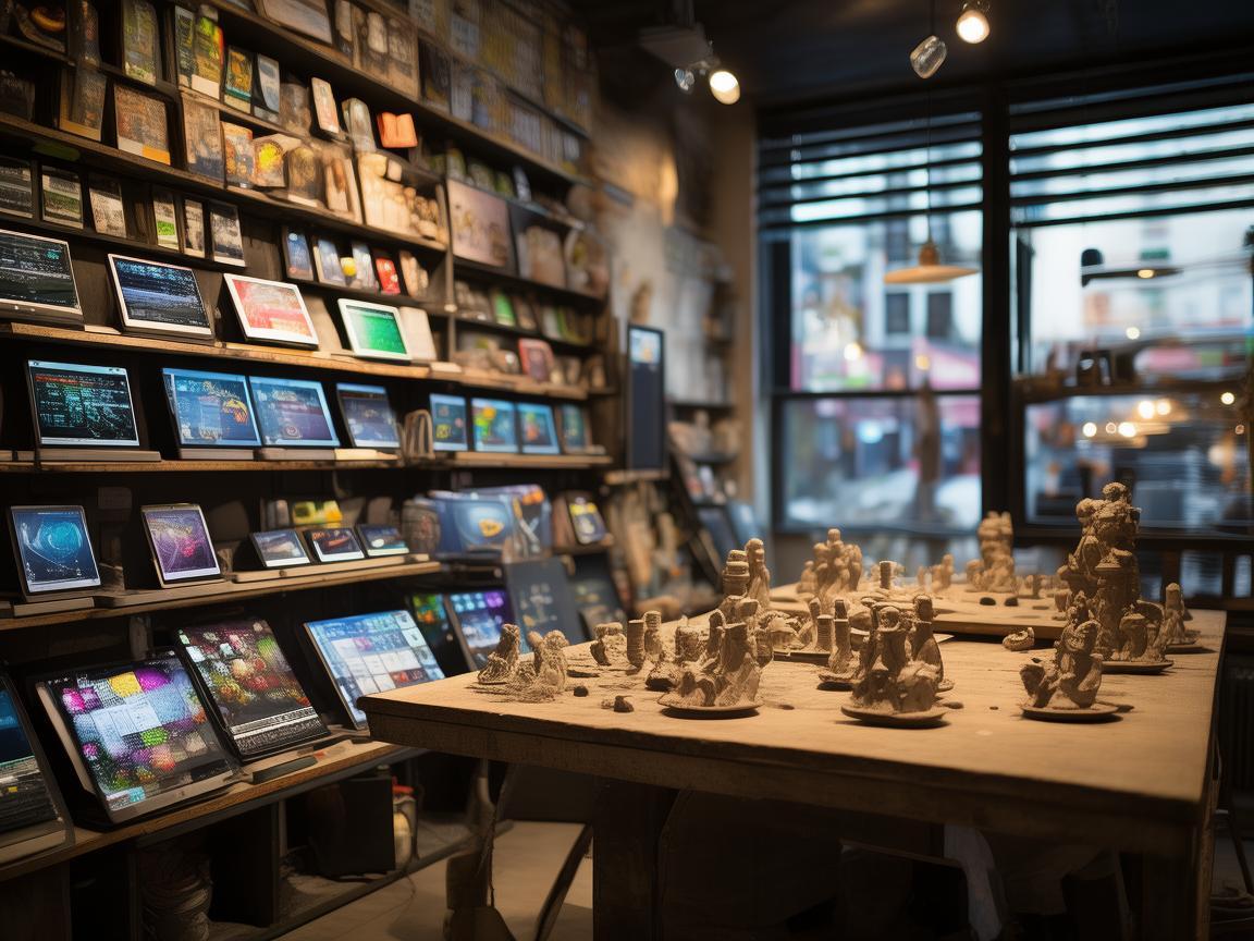 数码店与陶艺创作的奇妙交融