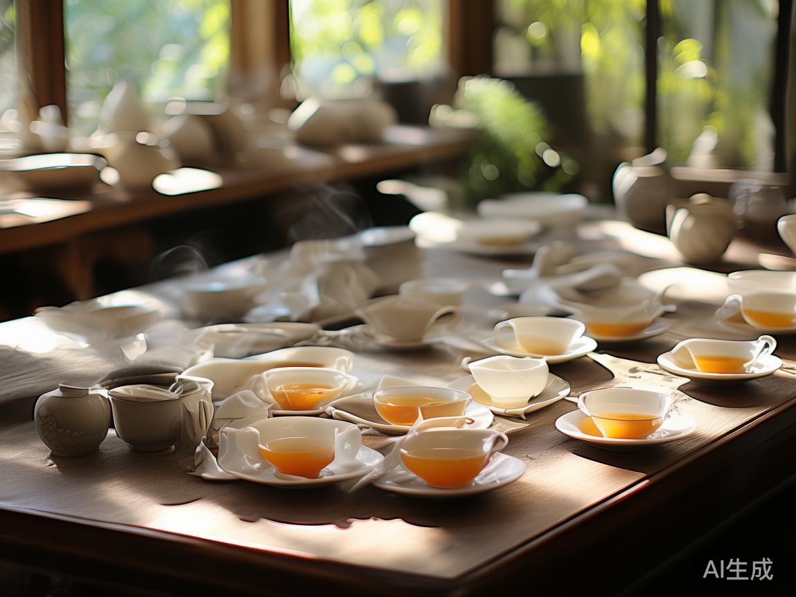 品菊花茶韵，悟陶艺匠心